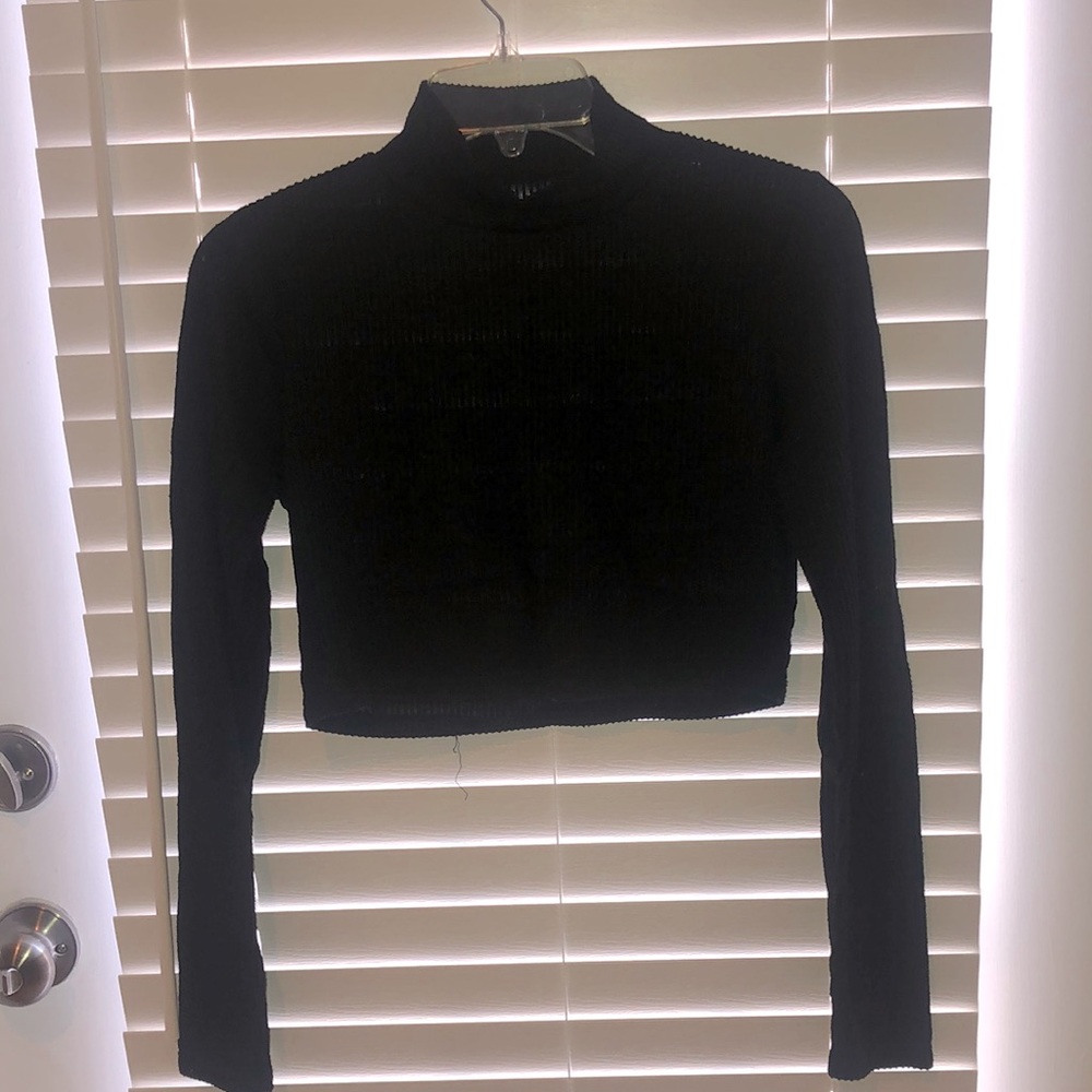 Long Sleeve Crop Top